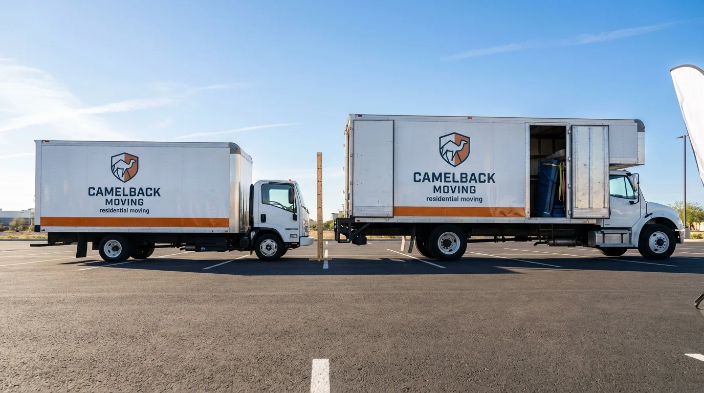 Moving truck size capacity guide in Holly Springs